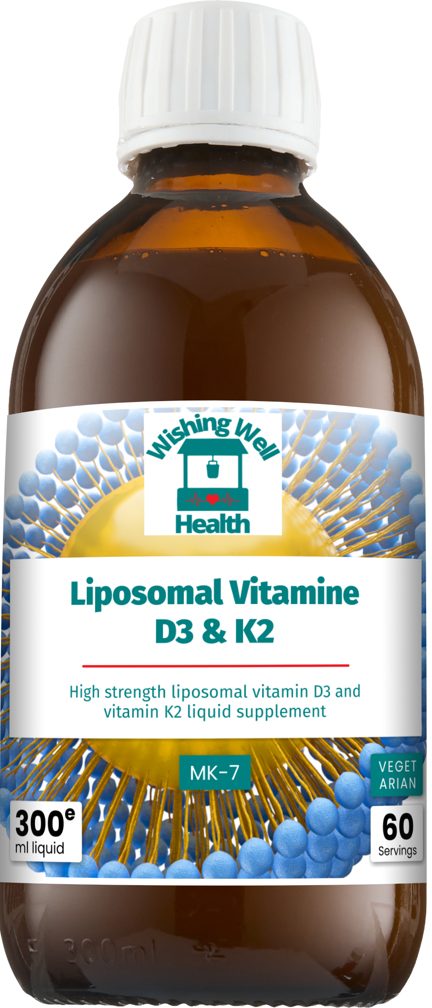 LIPOSOMAL Vitamins D3 + K2
