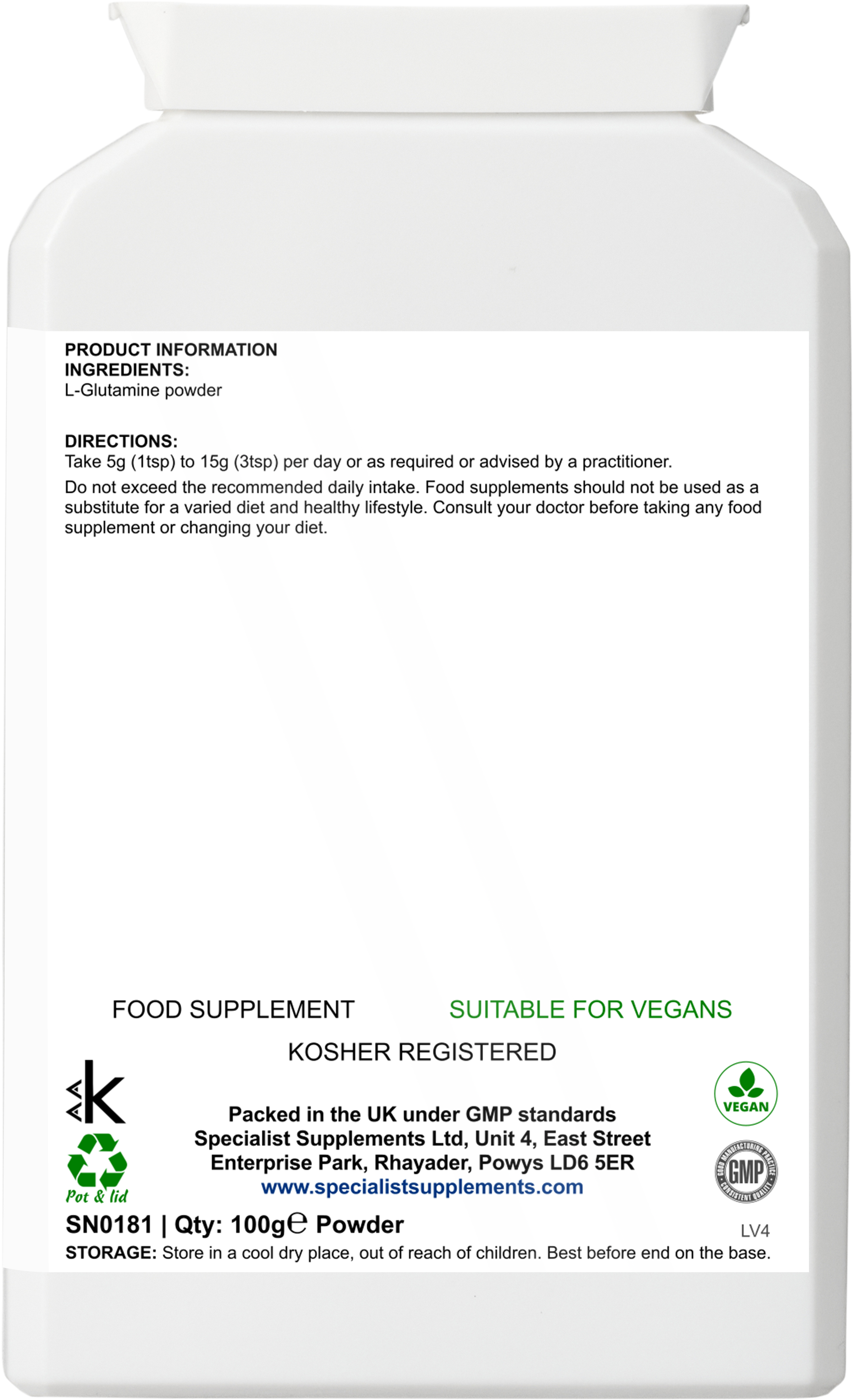 L-Glutamine Powder - Image 2