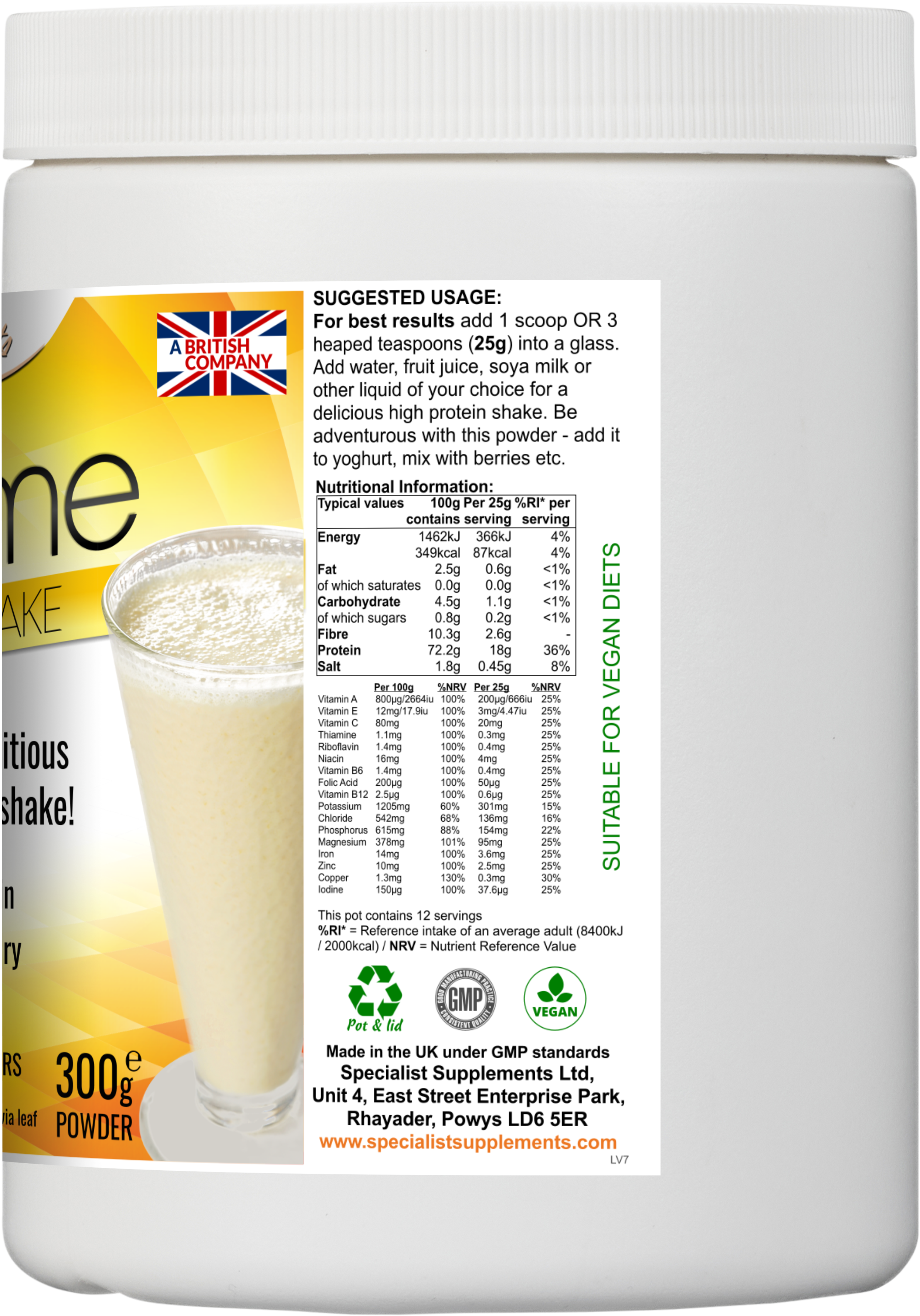 Shake away(Vanilla Flavour) - Image 2