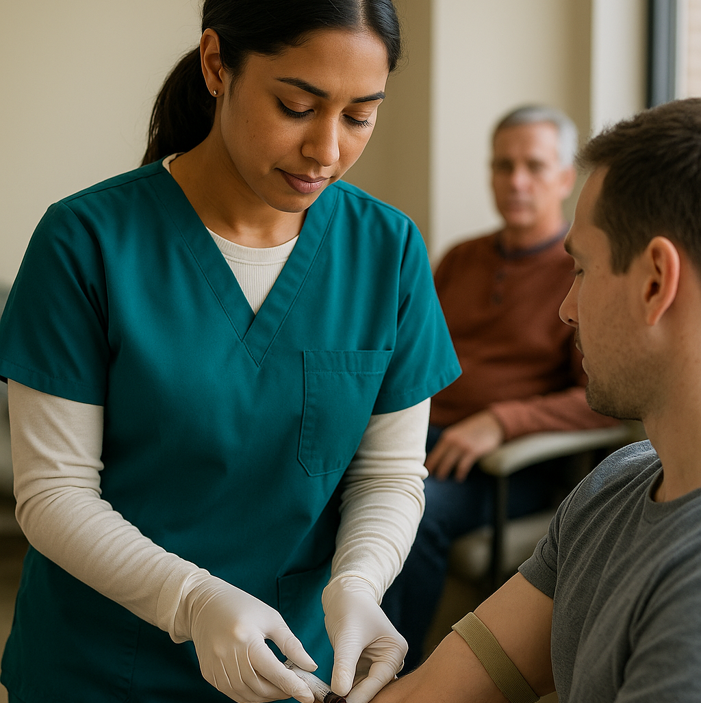 Blood Test Nurse Appointment